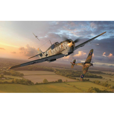 Classic Kit letadlo A01008A - Messerschmitt Bf109E-4 (1:72)