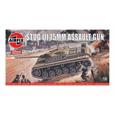 Classic Kit VINTAGE military A01306V - Stug III 75mm Assault Gun (1:76)