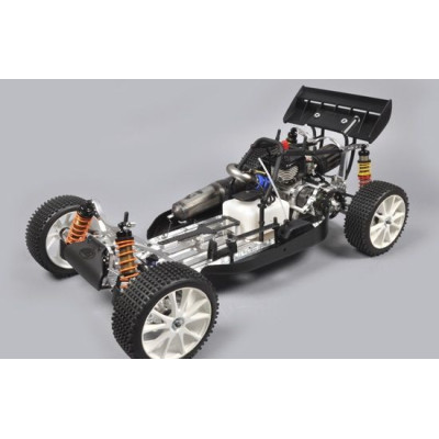 FG Leopard 2020 Competition Buggy, 2WD, čirá karoserie + centrální hydr. brzda