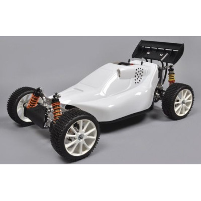 FG Leopard 2020 Competition Buggy, 2WD, čirá karoserie + centrální hydr. brzda