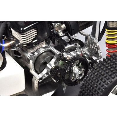 FG Leopard 2020 Competition Buggy, 2WD, čirá karoserie + centrální hydr. brzda