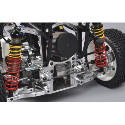 FG Leopard 2020 Competition Buggy, 2WD, čirá karoserie + centrální hydr. brzda