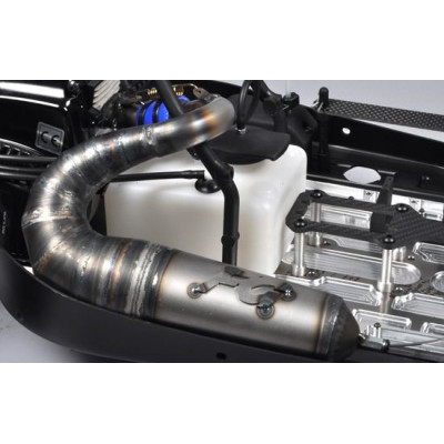 FG Leopard 2020 Competition Buggy, 2WD, čirá karoserie + centrální hydr. brzda