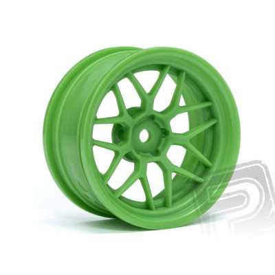 TECH 7 zelené disky 52x26x+6mm OFFSET (2 ks)