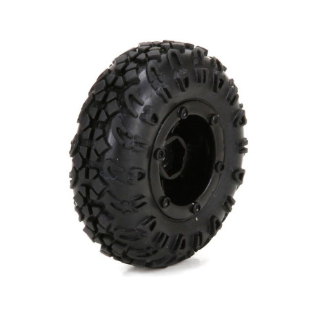 ECX 1:24 Temper - Kolo přední / zadní s pneu (4)