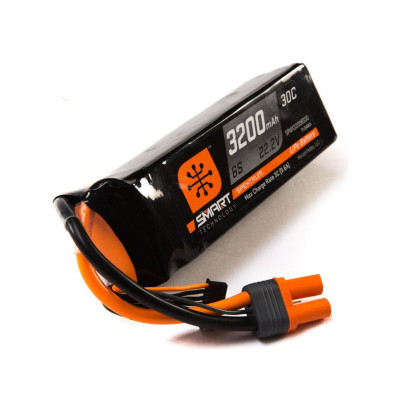 Spektrum Smart LiPo 3200mah 6S 22.2V 30C IC5