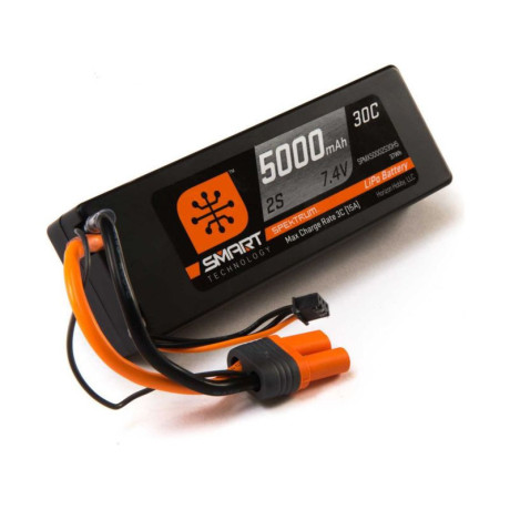 Spektrum Smart LiPo Car 5000mah 2S 7.4V 30C HC IC5