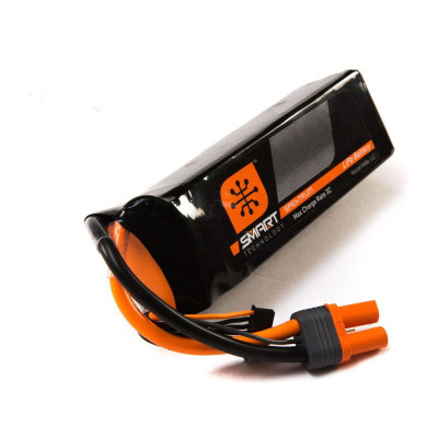 Spektrum Smart LiPo 5000mah 6S 22.2V 30C IC5