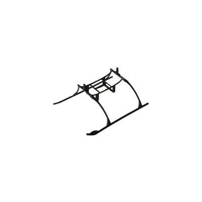 Blade MCX: Podvozkové lyžiny s držákem baterií