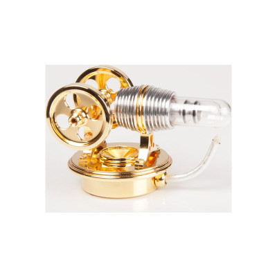 Krick Motor Stirling Twin zlatý smontovaný