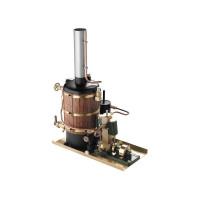 Krick gőzgép Alex álló kazánnal RC hajómodellekhez. A Krick sokéves tapasztalattal rendelkezik a gőzgépek gyártásában, amelyek Németországban készülnek, ezért kiváló minőségűek. A gép összeszerelve és teljesen működőképes. Hajók meghajtására használható 10 kg-ig.