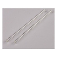 Krick Vízszintmérő cső Alex vízszintes (2db). Pótalkatrész Krick Alex gőzgépekhez.