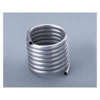 Alumínium tekercs, amelyet hajómodellek és tengeralattjárók motorjainak külső burkolatának hűtésére terveztek. A spirál belső átmérője 42 mm, ami megfelel a 775-ös sorozatú motoroknak.