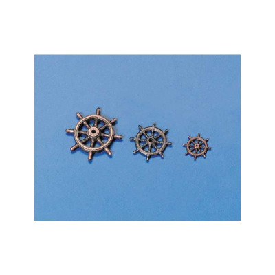 Krick Kolo kormidla leštěný kov 30mm