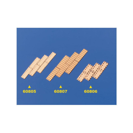 Krick Měděné desky 5x19mm 1:64 (100)