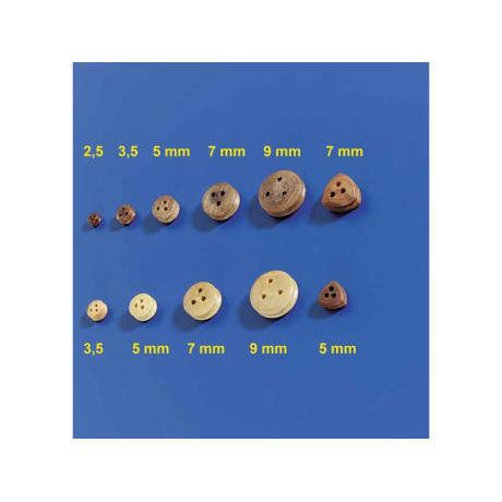 Krick Napínák světlý 3.5mm (10)