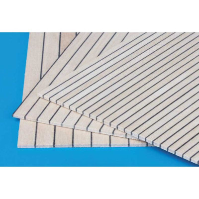 Krick Deska paluby plank bříza černá 3/0.5mm