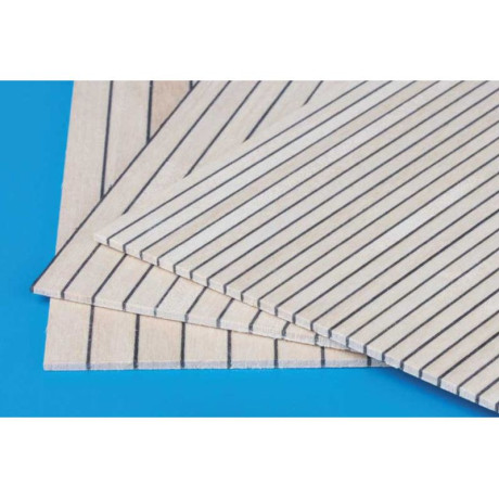 Krick Deska paluby plank bříza černá 5/0.5mm