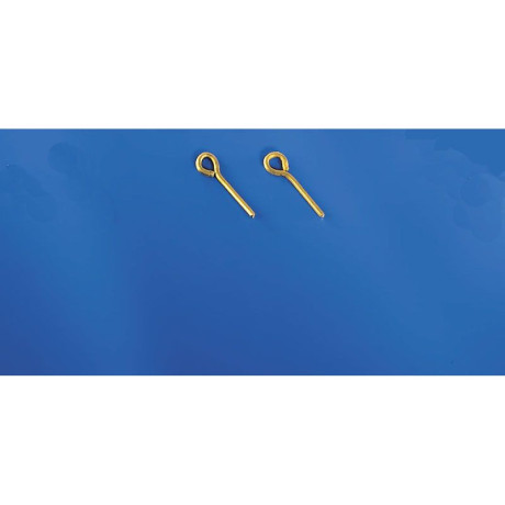 Krick Šroub s okem 2x8mm mosaz (10)