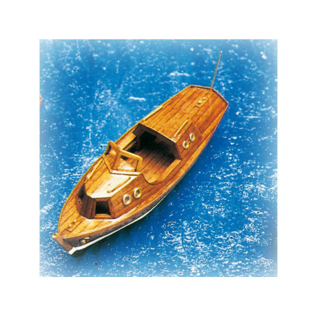 Krick Motorový kajutový člun kit 123x35x43mm