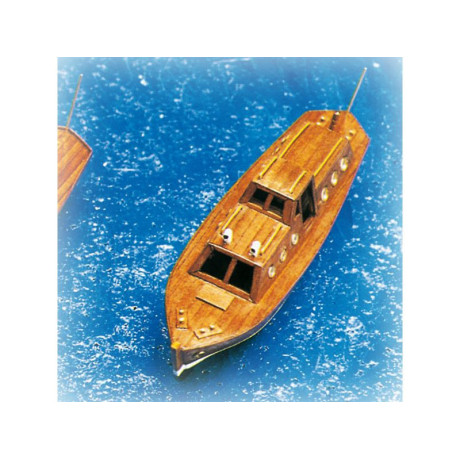 Krick Motorový kajutový člun kit 125x35x43mm