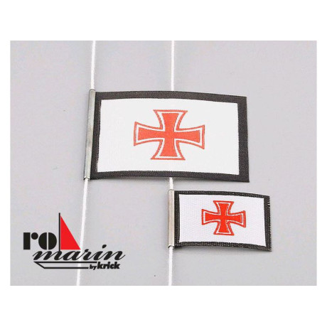 ROMARIN Vlajka DGZRS 25x40mm / 15x30mm