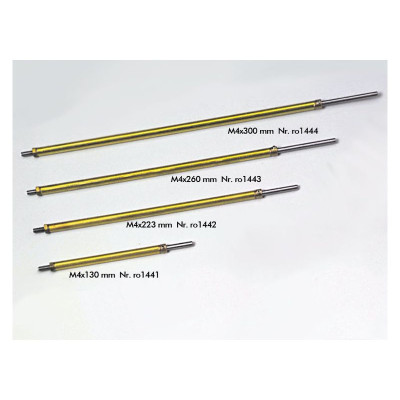 ROMARIN Lodní hřídel M4x223mm + trubka 175mm