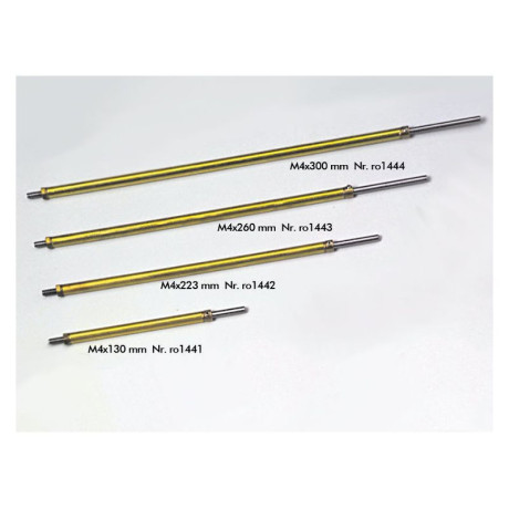 ROMARIN Lodní hřídel M4x223mm + trubka 175mm