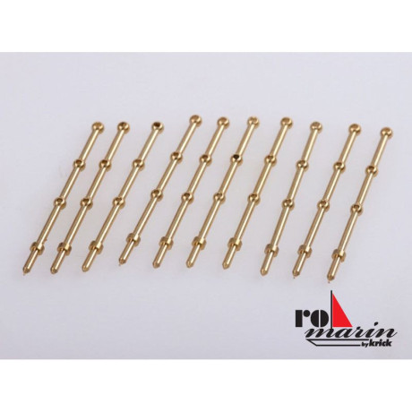 ROMARIN Stojka zábradlí 3-příčky 25mm (10)