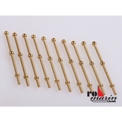 ROMARIN Stojka zábradlí 2-příčky 34mm (10)