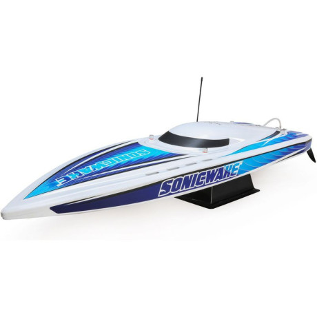 Proboat Sonicwake 36" Self-Right Deep-V BL RTR bílý