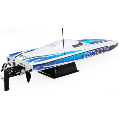 Proboat Sonicwake 36" Self-Right Deep-V BL RTR bílý