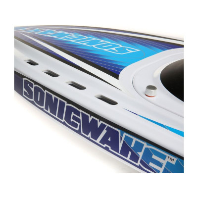 Proboat Sonicwake 36" Self-Right Deep-V BL RTR bílý