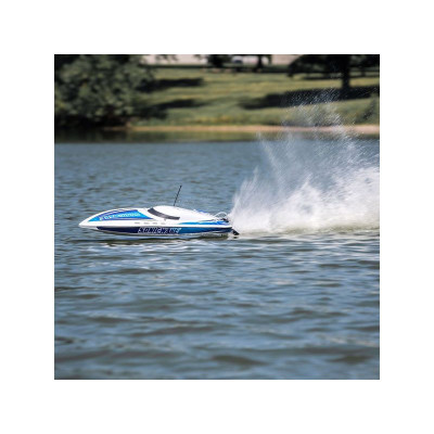 Proboat Sonicwake 36" Self-Right Deep-V BL RTR bílý