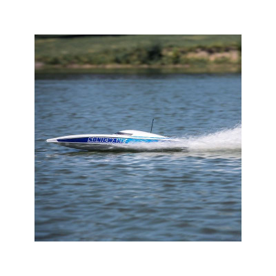 Proboat Sonicwake 36" Self-Right Deep-V BL RTR bílý