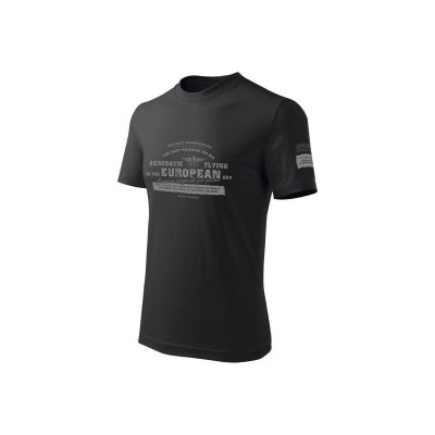 Antonio Live & Fly - Tričko Aerobatica černé L