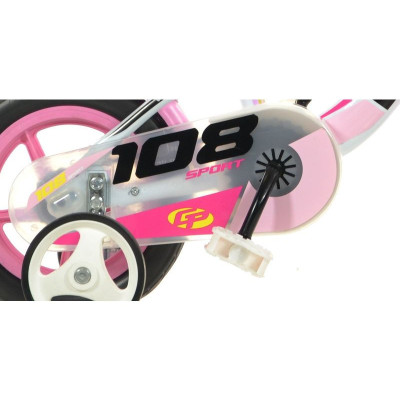 DINO Bikes - Dětské kolo 10" Girl s brzdou