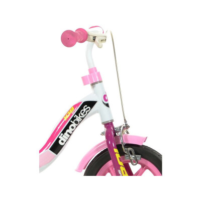 DINO Bikes - Dětské kolo 10" Girl s brzdou