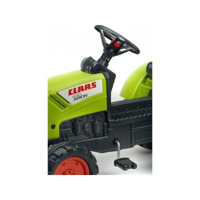FALK - Šlapací traktor Claas Arion 430 s vlečkou
