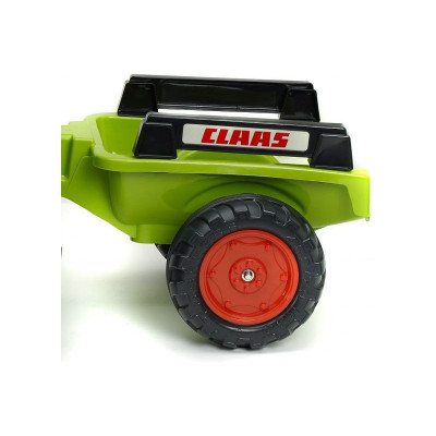 FALK - Šlapací traktor Claas Arion 430 s vlečkou