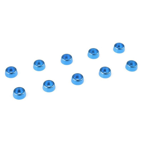 Podložka pro válc. hlavu M2/6mm hliník modrá (10)
