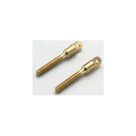 Závitová koncovka mosaz M2 pro lanko (5)