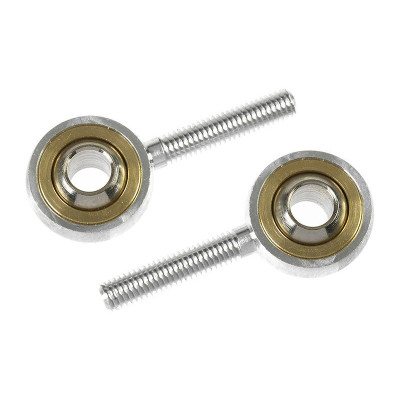 Kulová čep hliníkový vnější závit M3, otvor M4