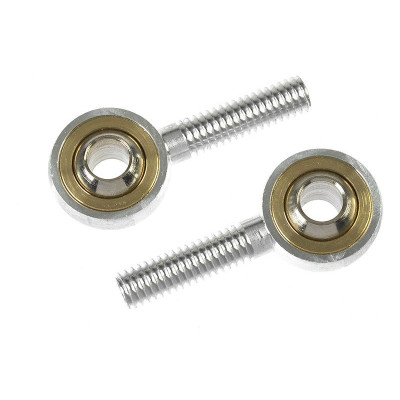 Kulová čep hliníkový vnější závit M4, otvor M4