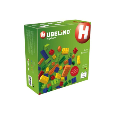 HUBELINO Kuličková dráha - kostky barevné 102
