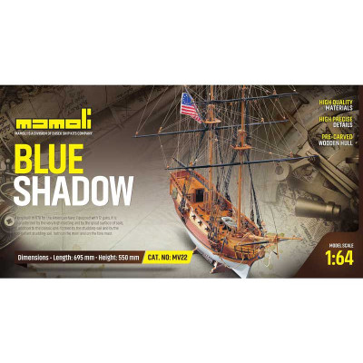 MAMOLI Blue Shadow briga 1778 1:64 kit