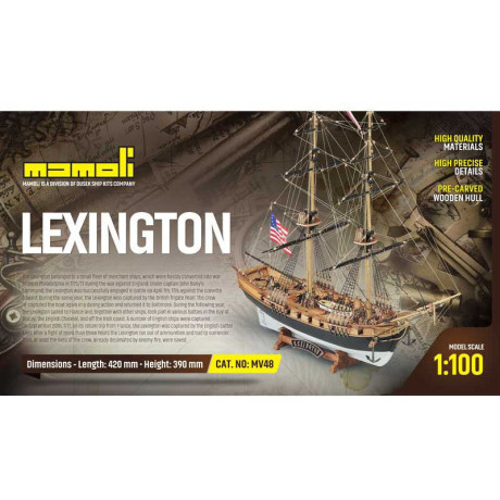 MAMOLI Lexington 1775 1:100 kit