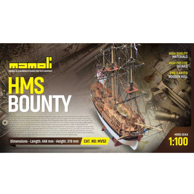 MAMOLI H.M.S. Bounty 1787 1:100 kit