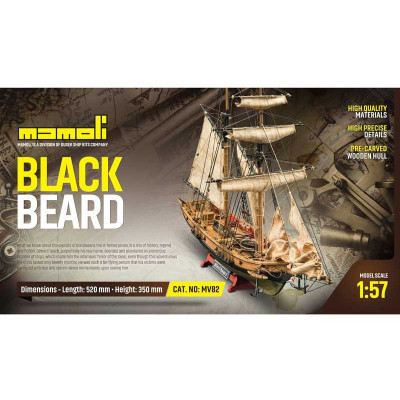 MAMOLI Blackbeard 1:57 kit