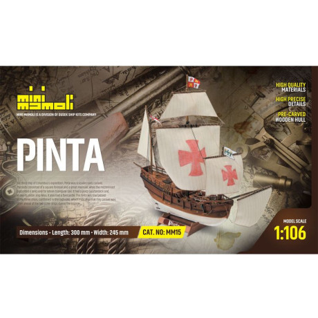 MINI MAMOLI Pinta 1:106 kit